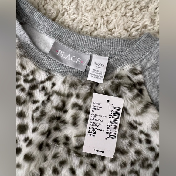 Girls Size 10/12 Children’s Place Sweatshirt NWT - Picture 3 of 5